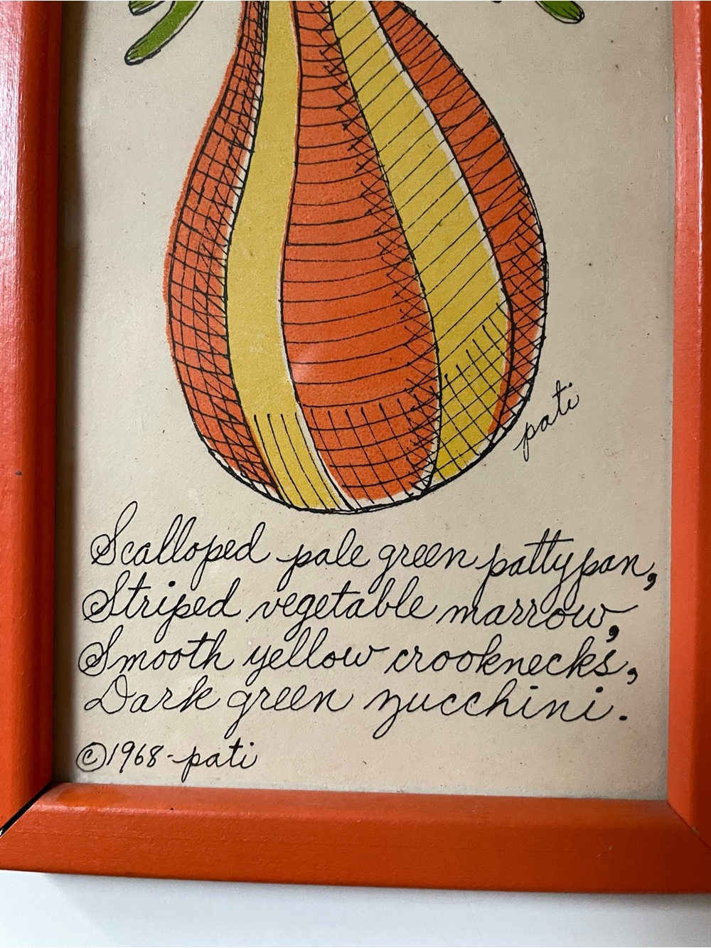 “Pati” Squash Painting - Picture 3 of 5